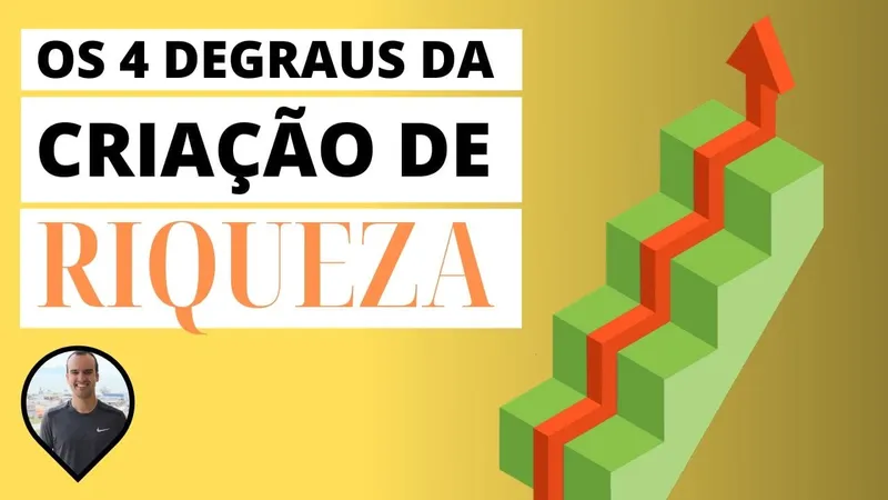 OS 4 DEGRAUS DA CRIAÇÃO DE RIQUEZA (e como ganhar dinheiro com apps)