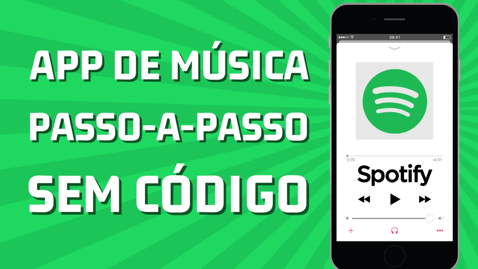 Tutorial No-Code: Como Criar um Aplicativo igual Spotify (Streaming de Músicas) Gratuitamente