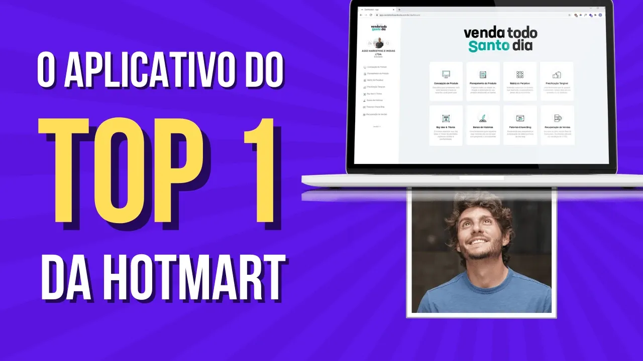 Por dentro do aplicativo de um GIGANTE do MARKETING DIGITAL
