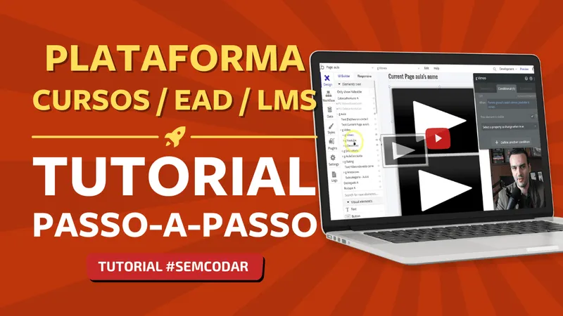 Como criar Plataforma de Cursos Online (EAD / LMS) SaaS com Bubble