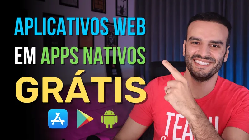 Transforme Aplicativos Web em Apps Nativos e publique na Play Store e App Store (GRATUITO)