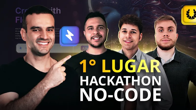 Eles venceram o Hackathon I.A. com Bubble e ganaramm $10k