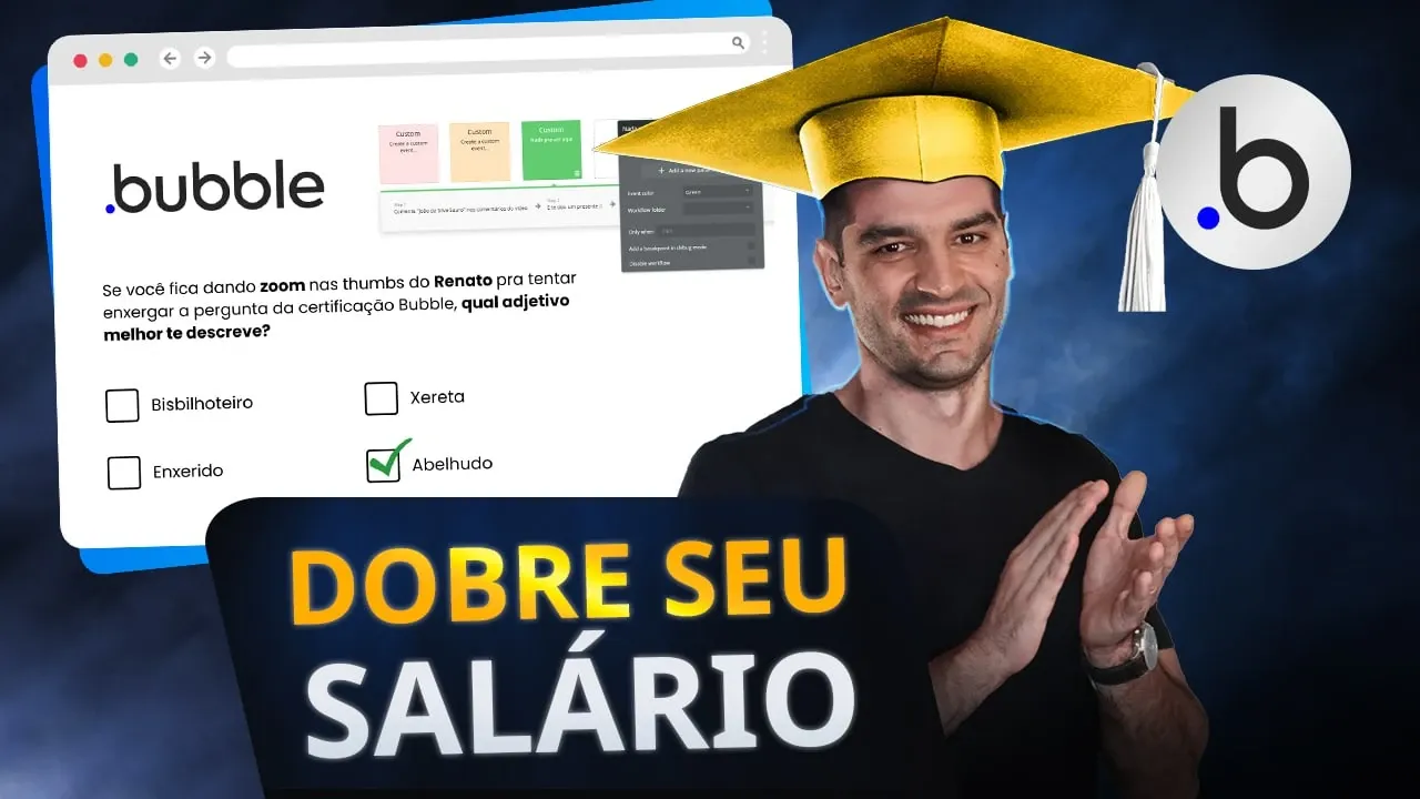 Nova Prova de Certificação Bubble (+ GUIA DE ESTUDO GRÁTIS)