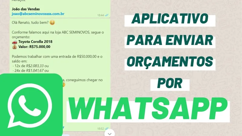 [TUTORIAL] Como criar um software que envia ORÇAMENTOS direto por WHATSAPP no Bubble