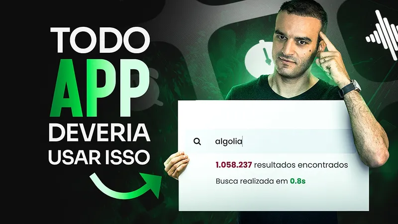 Seu aplicativo buscando 10x mais rápido – Tutorial Algolia e Bubble.io
