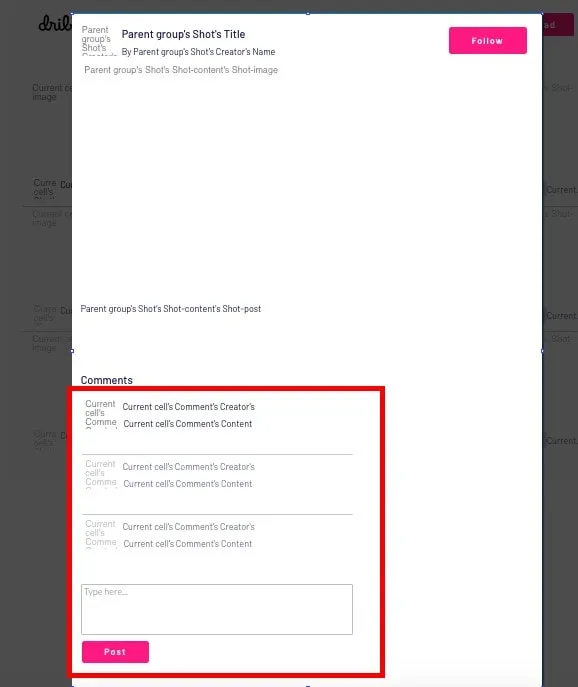 comentar em uma foto - 1