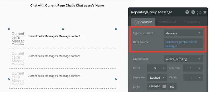 Create new contact tutorial for chat app in Bubble.