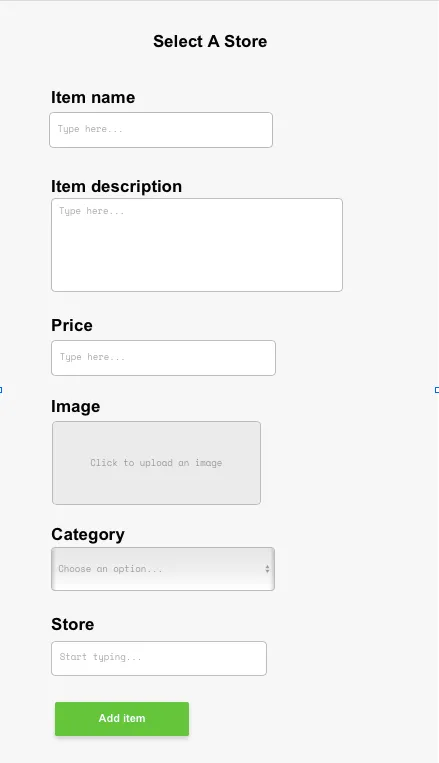 Criar um aplicativo de supermercado tipo Instacart no Bubble