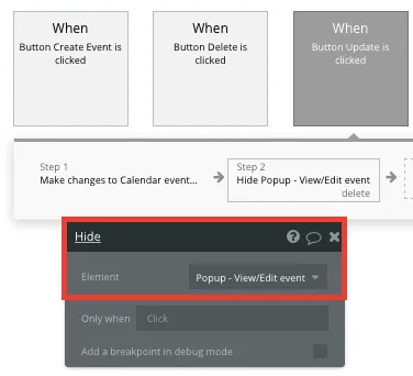 Mostrar pop-up de visualização