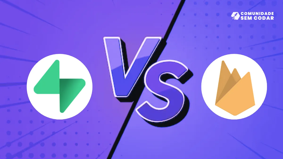 Comparação entre Supabase e Firebase.