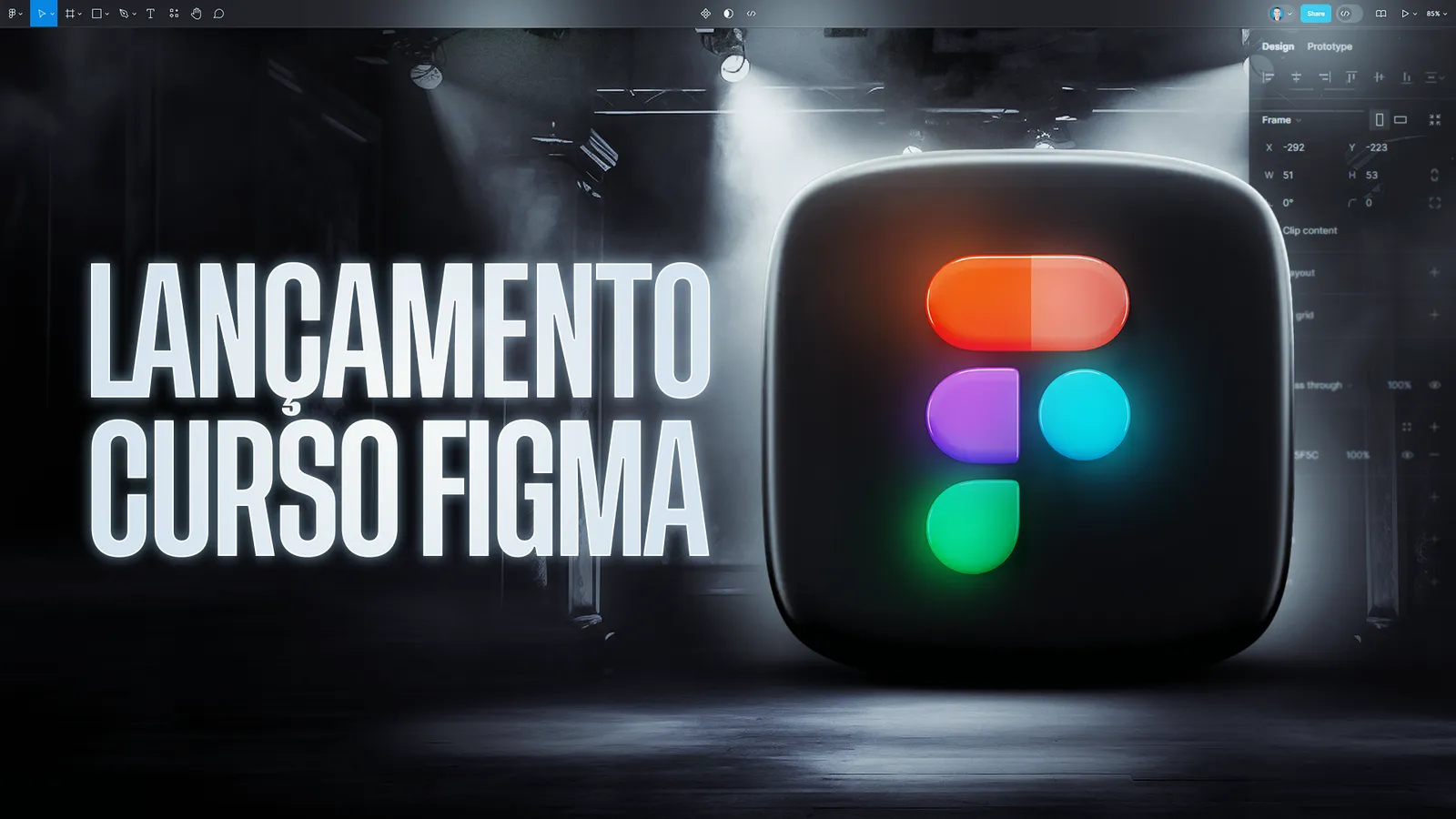 Lançamento Oficial do Curso Figma – Comunidade Sem Codar