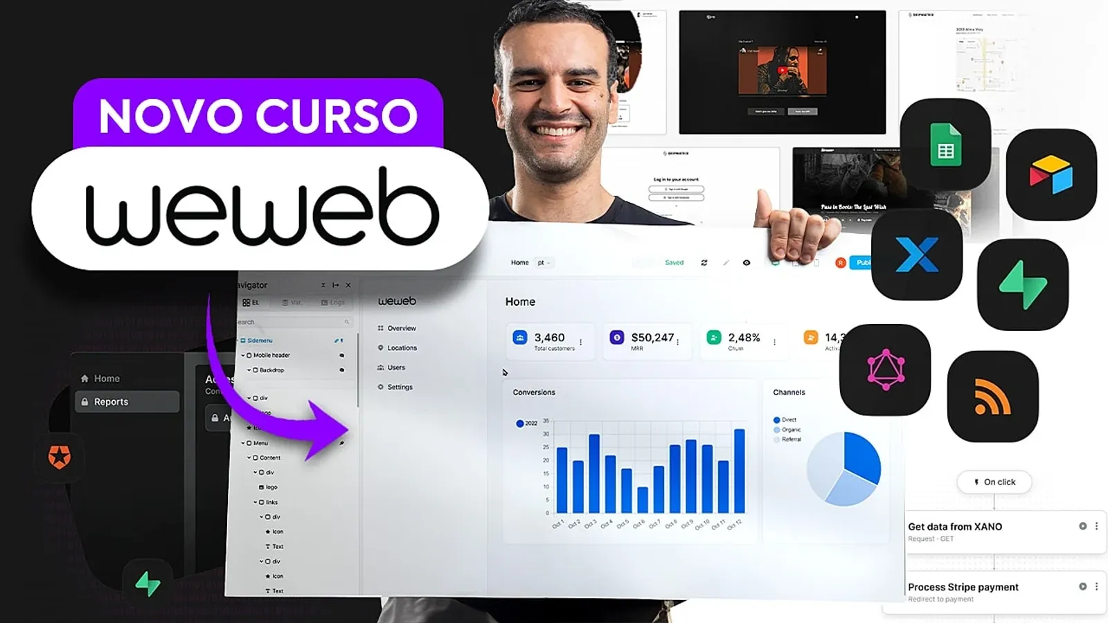 Curso WeWeb – Novo curso na Comunidade Sem Codar