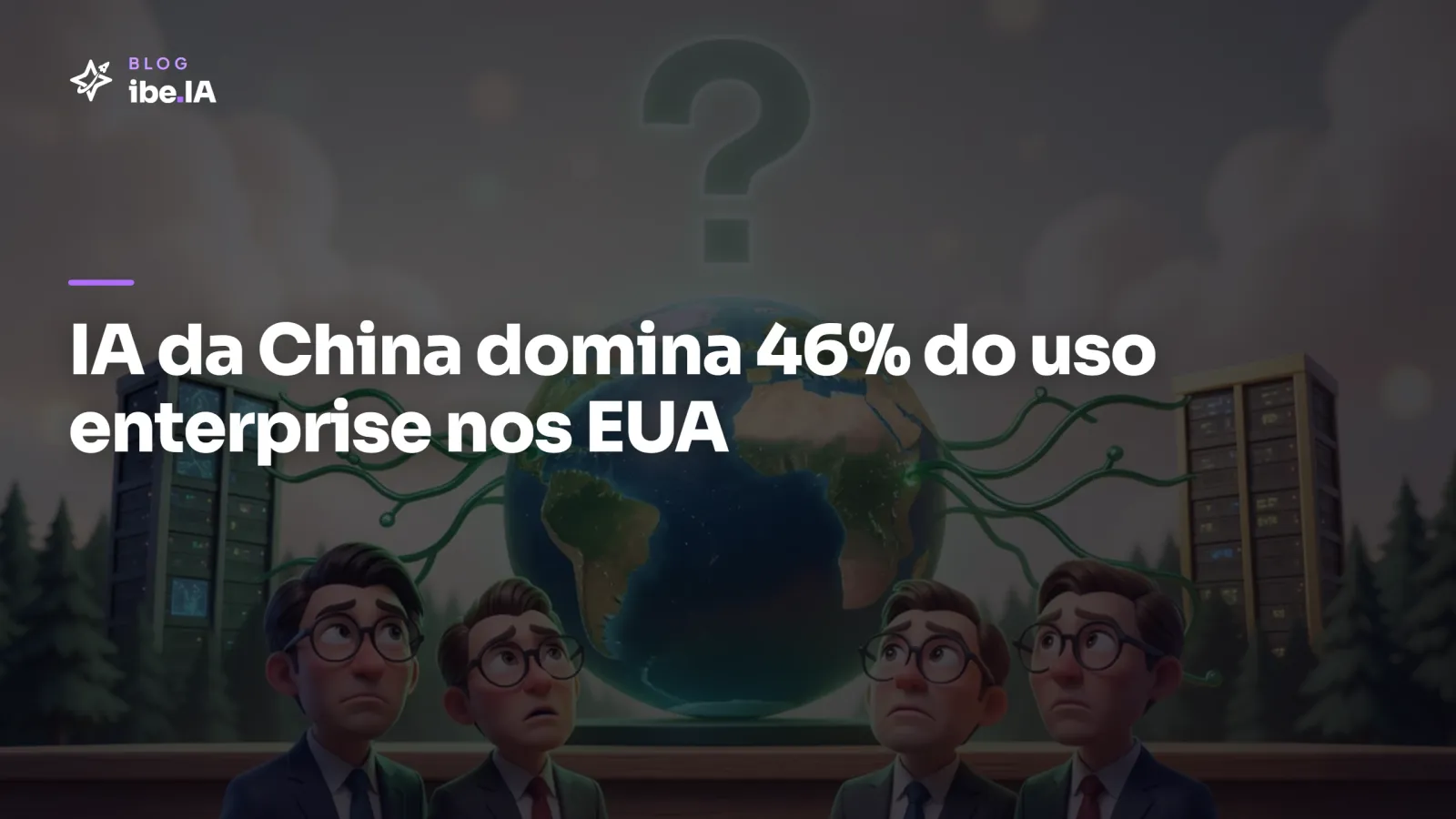 Modelos de IA da China já respondem por 46% do uso enterprise nos EUA: o que isso muda pra quem escolhe qual IA usar no negócio