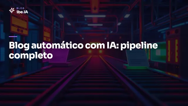 Como criar blog automático com IA: do tema ao deploy sem virar spam