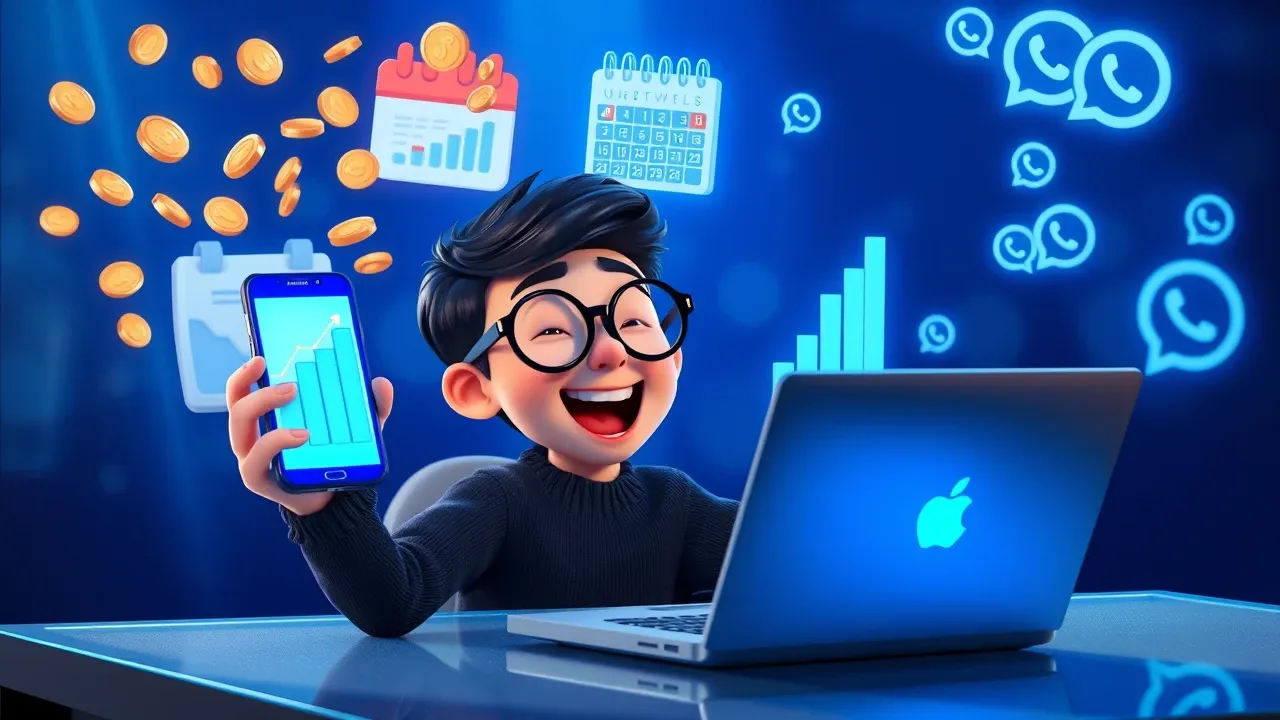 Nicolas e o Metrifiquei: dashboard de SaaS de relatórios por WhatsApp