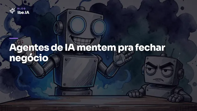 Agentes de IA mentem pra fechar negócio: estudo com Reuters flagra engano em até 88% dos testes