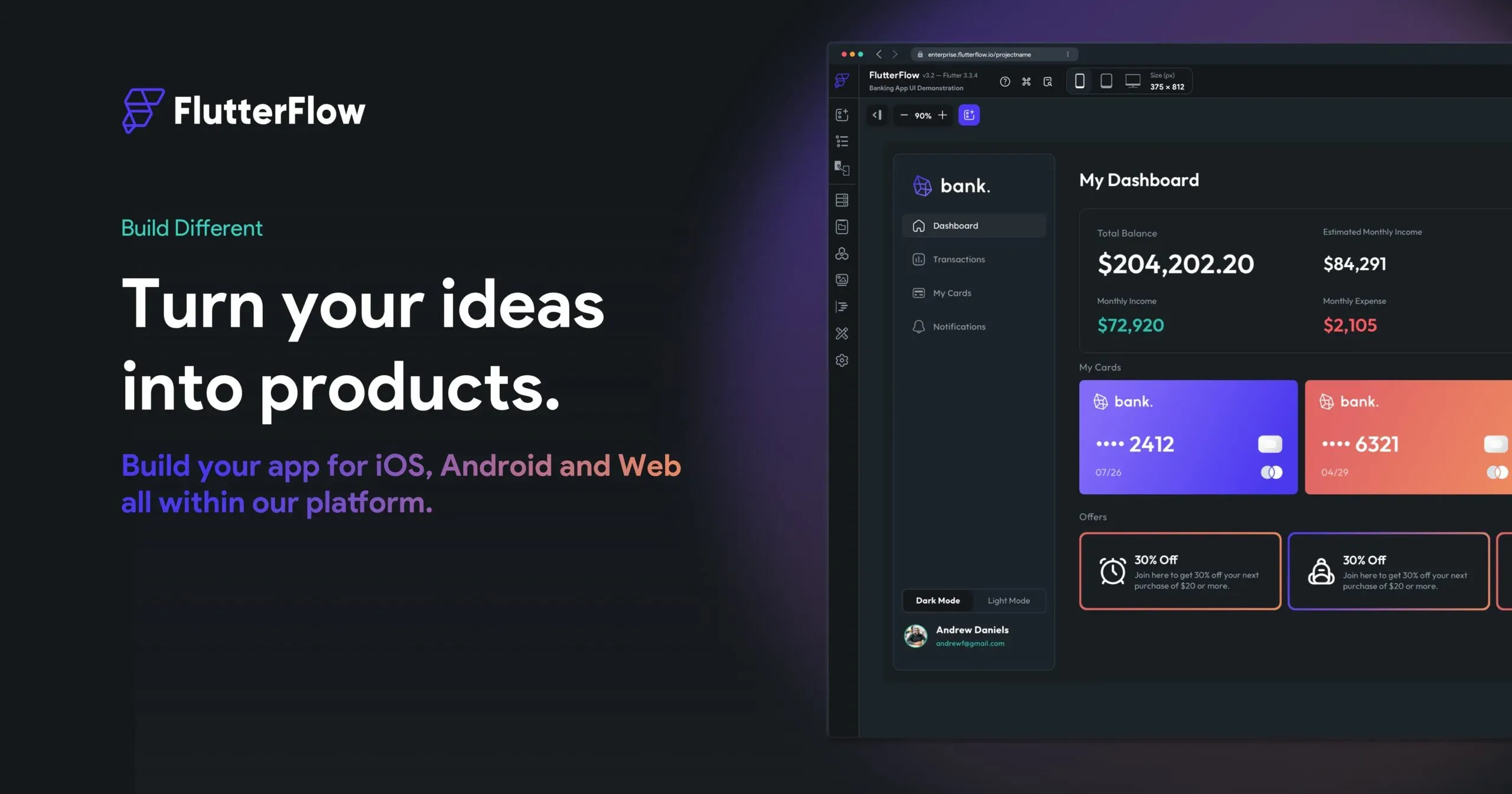 Integração com Supabase: FlutterFlow.