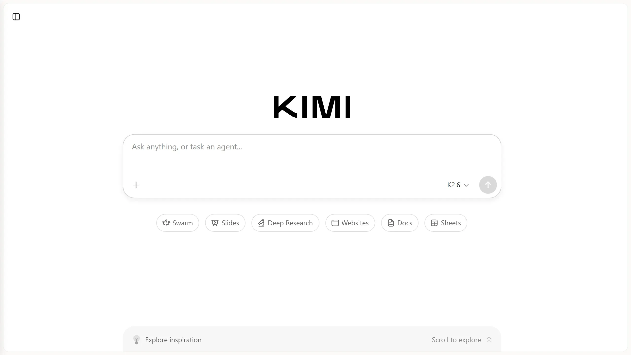 Kimi K3 no app kimi.com, a plataforma oficial de acesso ao modelo