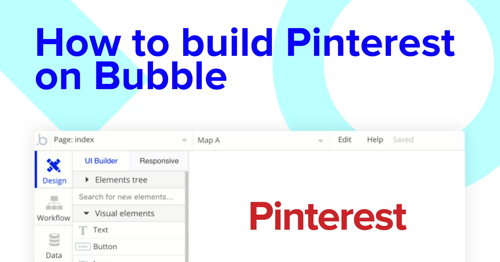 Criar um site tipo Pinterest sem programar no Bubble