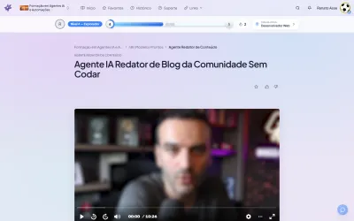 Template Agente Redator no n8n: o fluxo pronto para criar posts de blog com IA dentro da formação