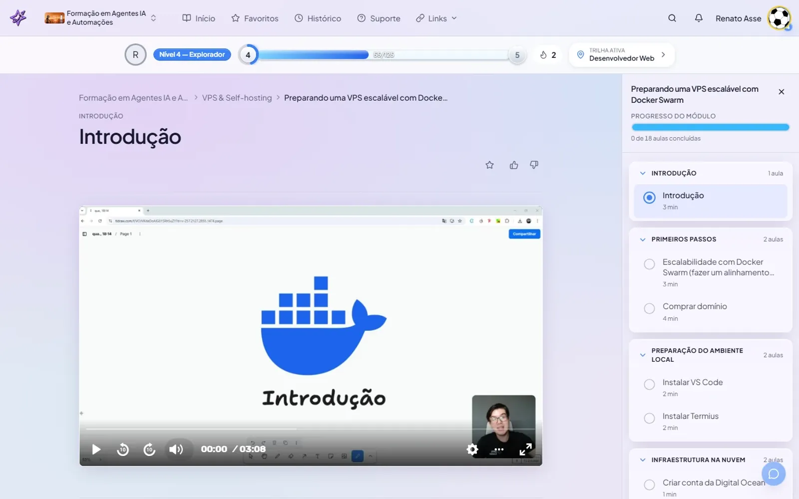 VPS Escalável com Docker Swarm: o módulo que prepara seu agente pra produção