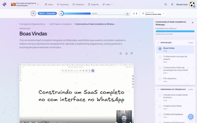 SaaS Completo no WhatsApp com n8n: o módulo que vira produto vendível