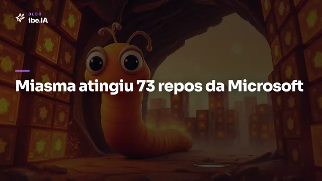 Miasma atingiu 73 repositórios da Microsoft: o worm que se espalha via Claude Code e Cursor