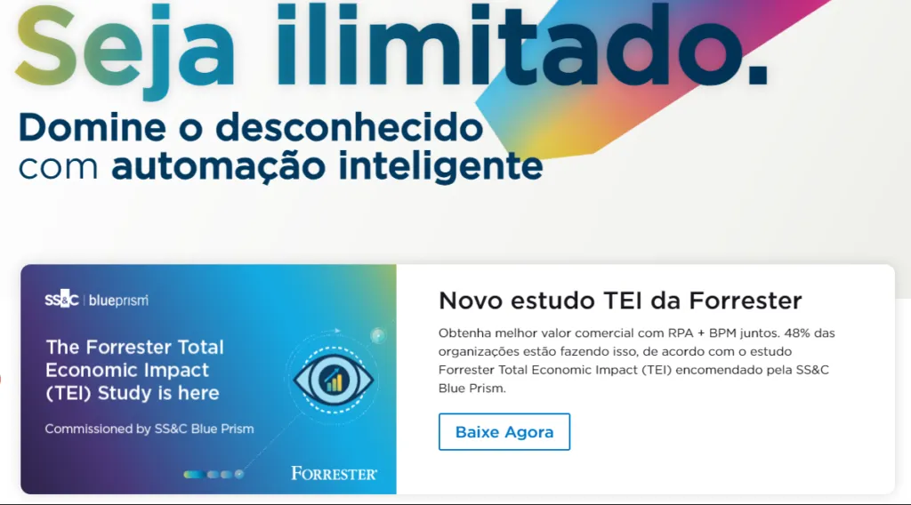 Blue Prism: Plataforma RPA.