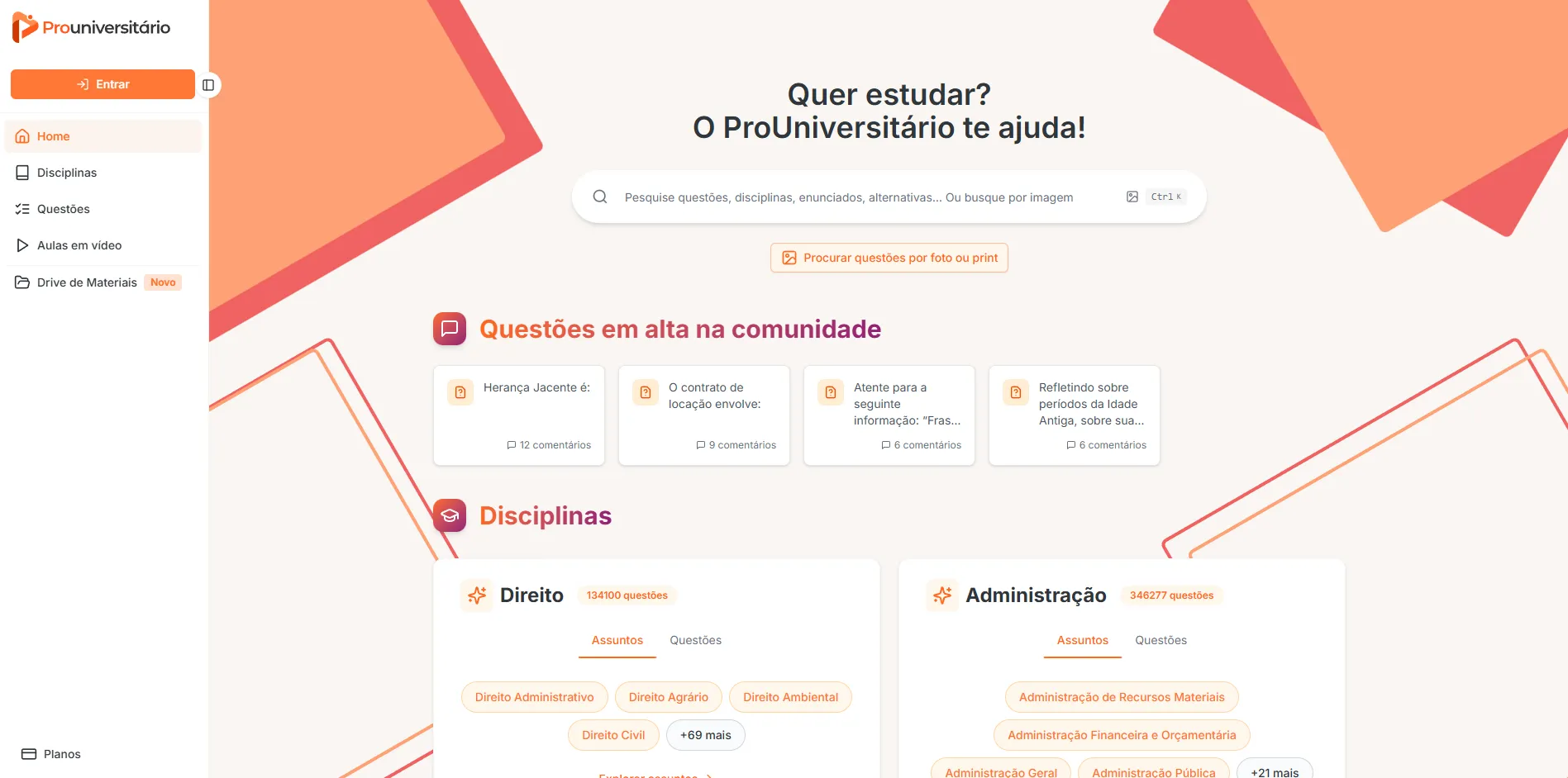 Aplicativo prouniversitario.com.br do GrupoQ