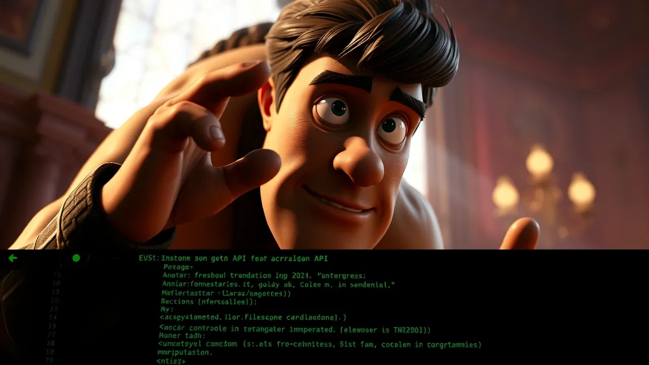 Terminal de código com resposta JSON da Evolution API, estilo editorial técnico dark