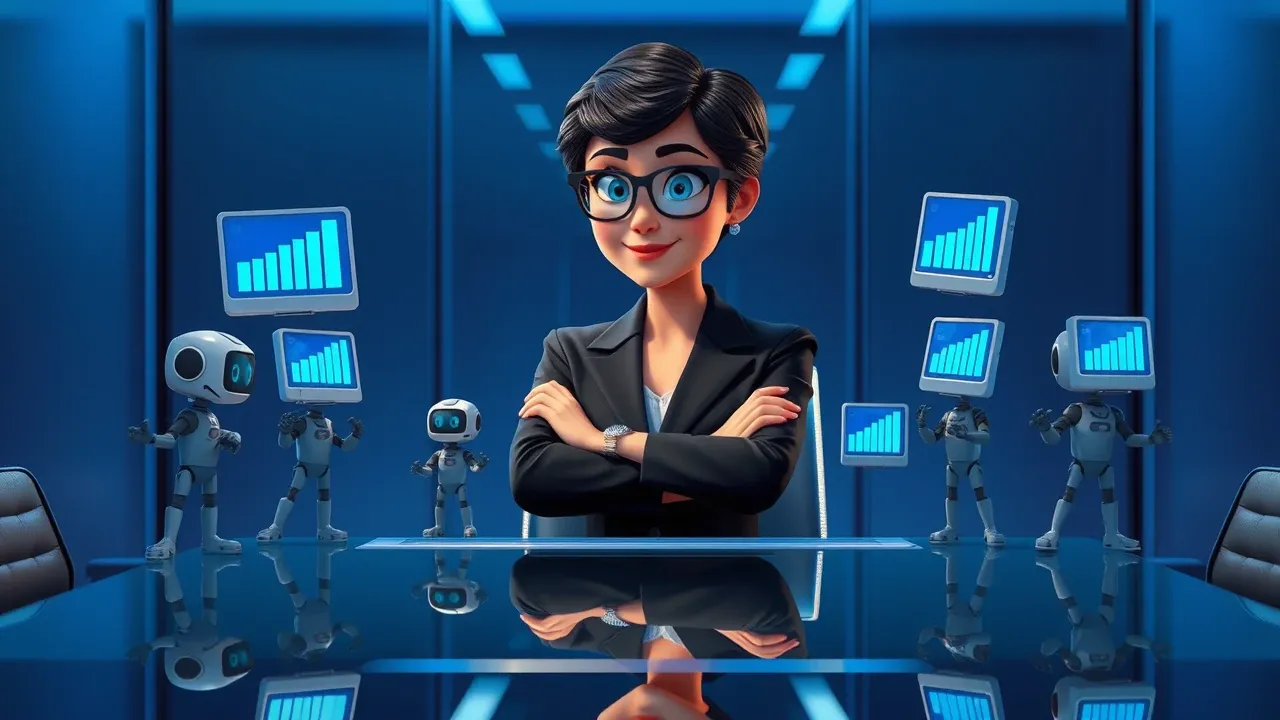 Empreendedora usando Claude para automatizar processos de marketing e atendimento no negócio