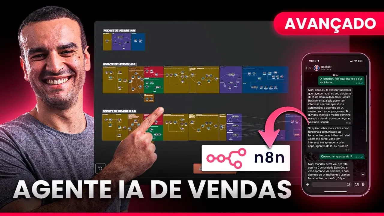 Por dentro do meu Agente IA de Vendas no N8N (CASO REAL)