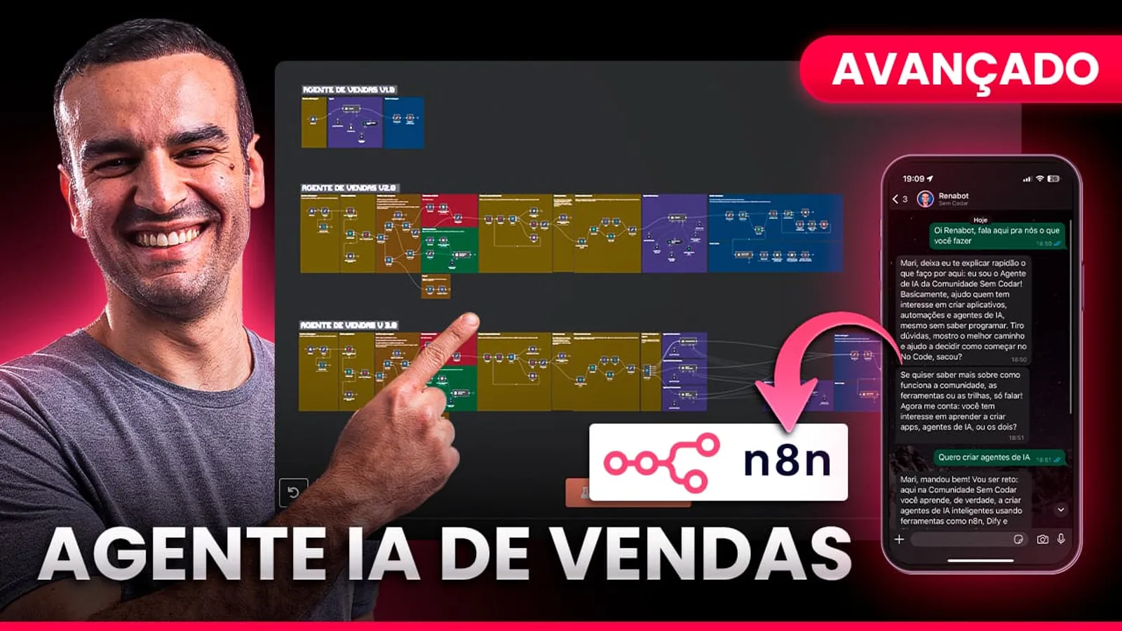 Por dentro do meu Agente IA de Vendas no N8N (CASO REAL)