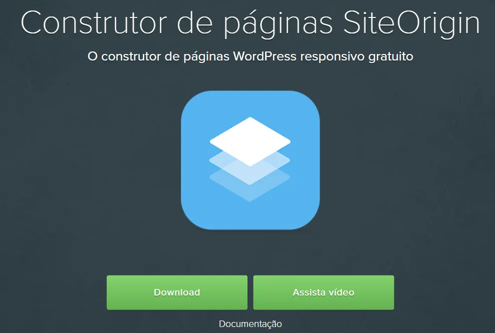 SiteOrigin Page Builder Plugin.